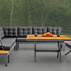 Spor Bahçe Köşe Koltuk Takımı (3x3)