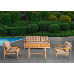 Ela Bahçe Koltuk Takımı