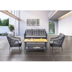 Tan Bahçe Koltuk Takımı